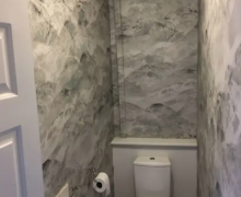 Bathroom being decorated In Wrexham